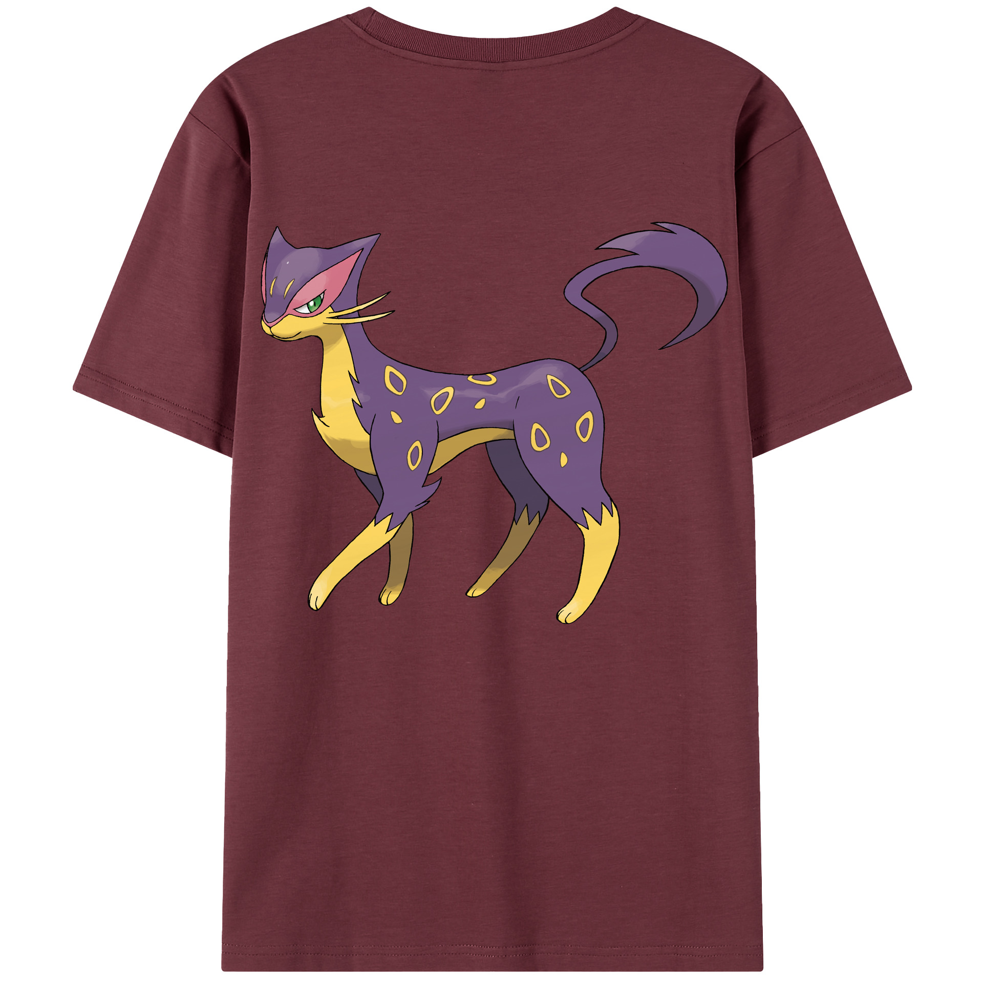 （画像用） ポケットモンスター Pokémon 綿100％半袖Tシャツ（背面プリント）